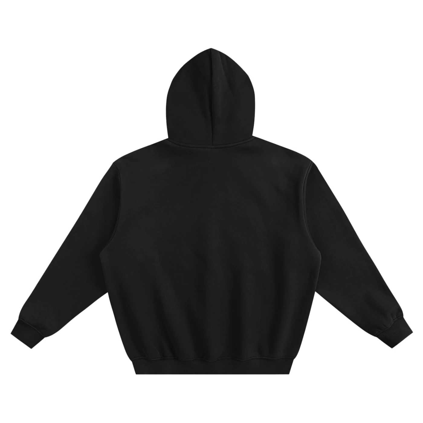 CARTEL TOKYO HOODIE — black, back, product view
