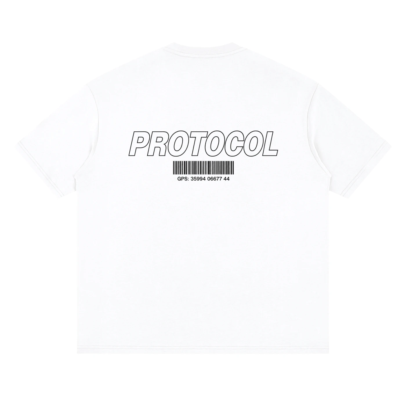 HUMBLE / PROTOCOL — white, back, product view