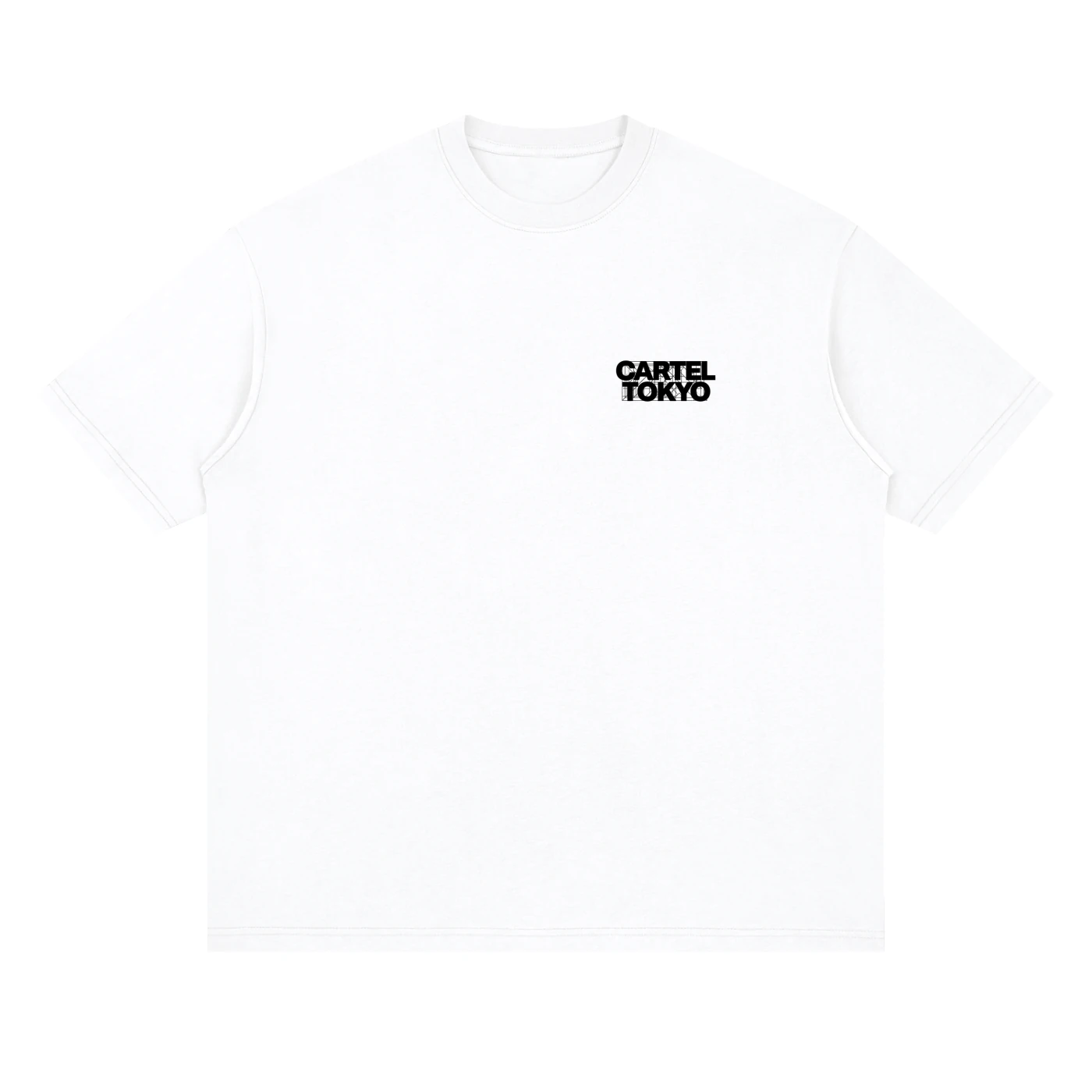 OUT OF CONTROL — white, front, product view